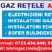 Angajam instalator gaze naturale calificat si autorizat