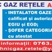 Angajam instalator gaze naturale calificat si autorizat